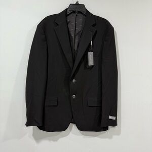 Michael Kors Men's Sport Coat Black Jacket Suit The Passport Collection Size 42R